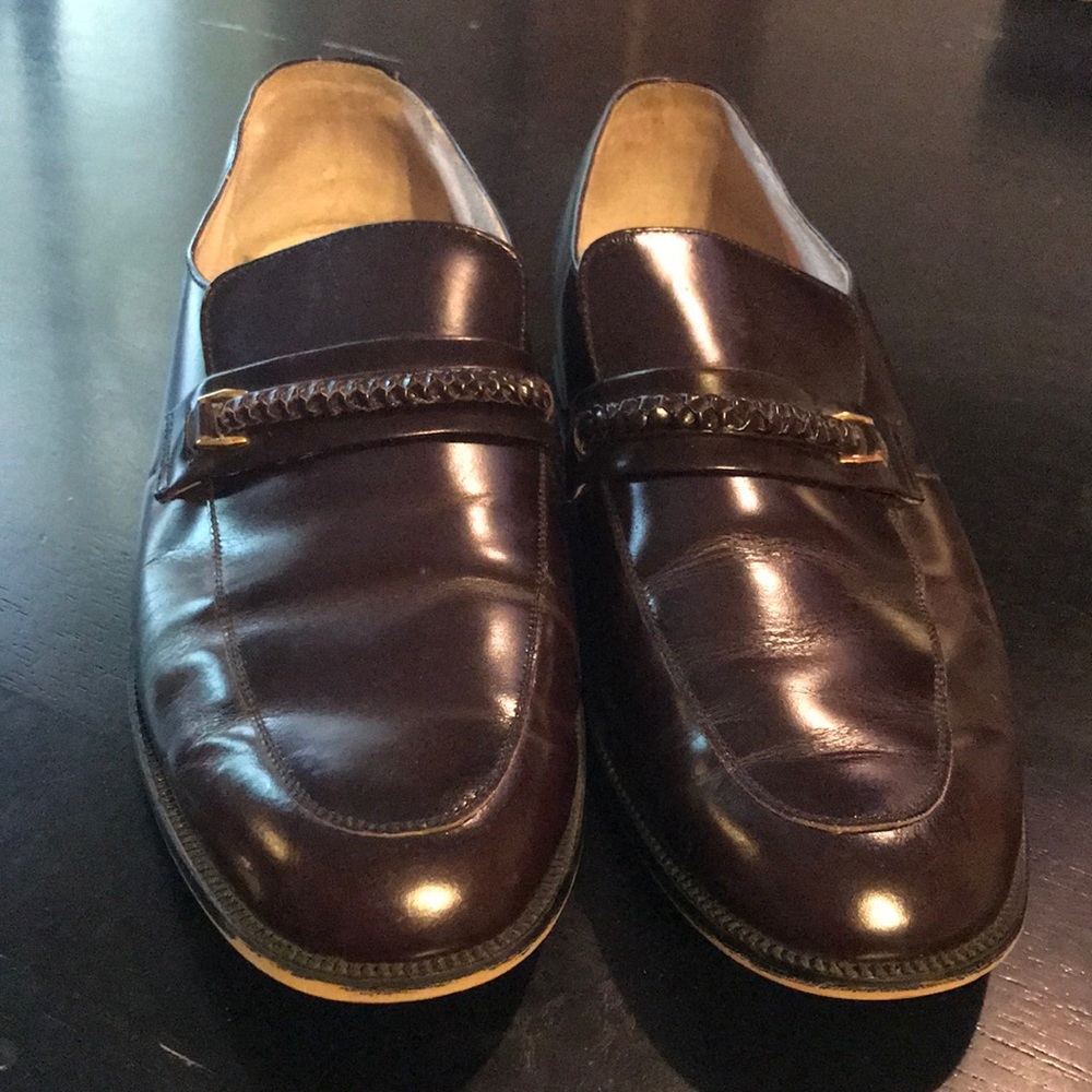 Men’s Brown Leather 10 W EEE Barron Shoes